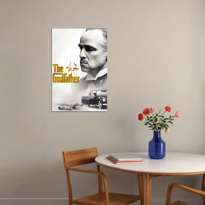 The Godfather Movie Crime Drama Poster Wall Art Print Home Wall Decor