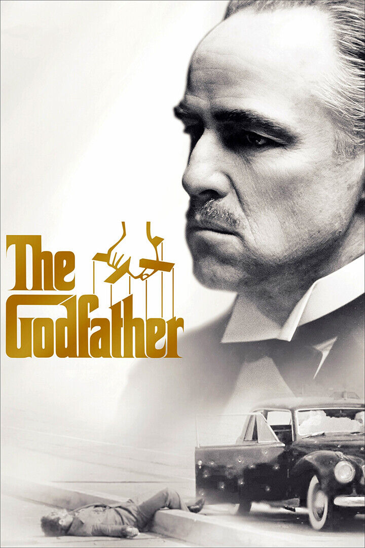 The Godfather Movie Crime Drama Poster Wall Art Print Home Wall Decor