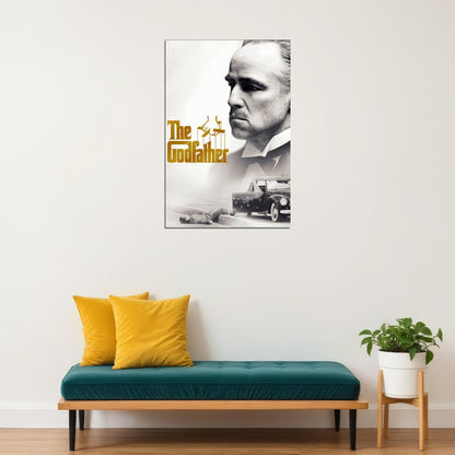 The Godfather Movie Crime Drama Poster Wall Art Print Home Wall Decor
