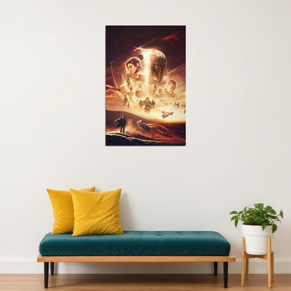 Star Wars I The Phantom Menace Movie Action Science Fiction Poster Wall Art Print Home Wall Decor