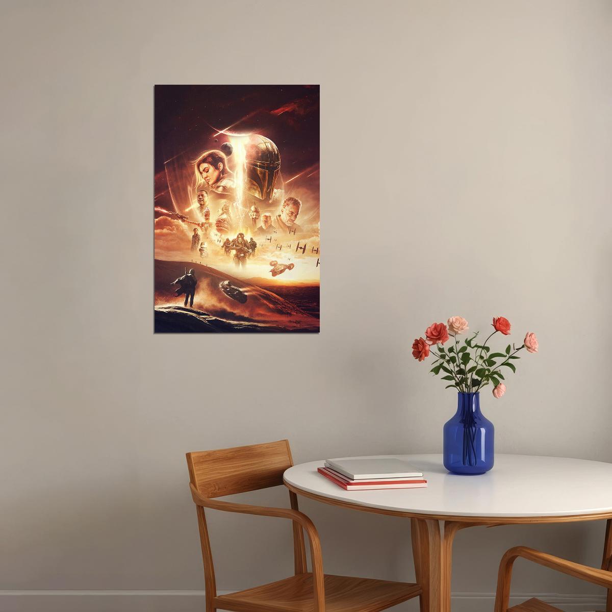 Star Wars I The Phantom Menace Movie Action Science Fiction Poster Wall Art Print Home Wall Decor