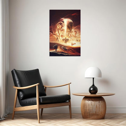 Star Wars I The Phantom Menace Movie Action Science Fiction Poster Wall Art Print Home Wall Decor