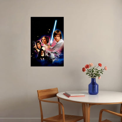 Star Wars I The Phantom Menace Movie 1999 Poster Wall Art Print Home Wall Decor