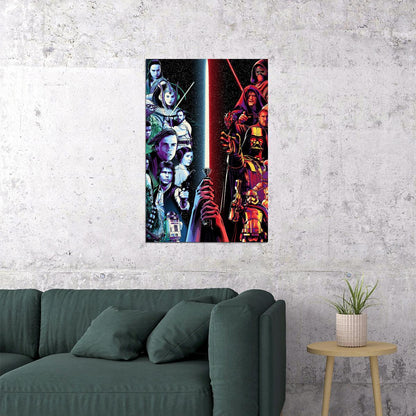 Star Wars I The Phantom Menace Movie Action Poster Wall Art Print Home Wall Decor