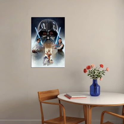 Star Wars I The Phantom Menace 1999 Movie Poster Wall Art Print Home Wall Decor