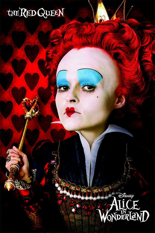 Alice In Wonderland Movie Vintage Cartoon 1951 Poster Wall Art Print Home Wall Decor