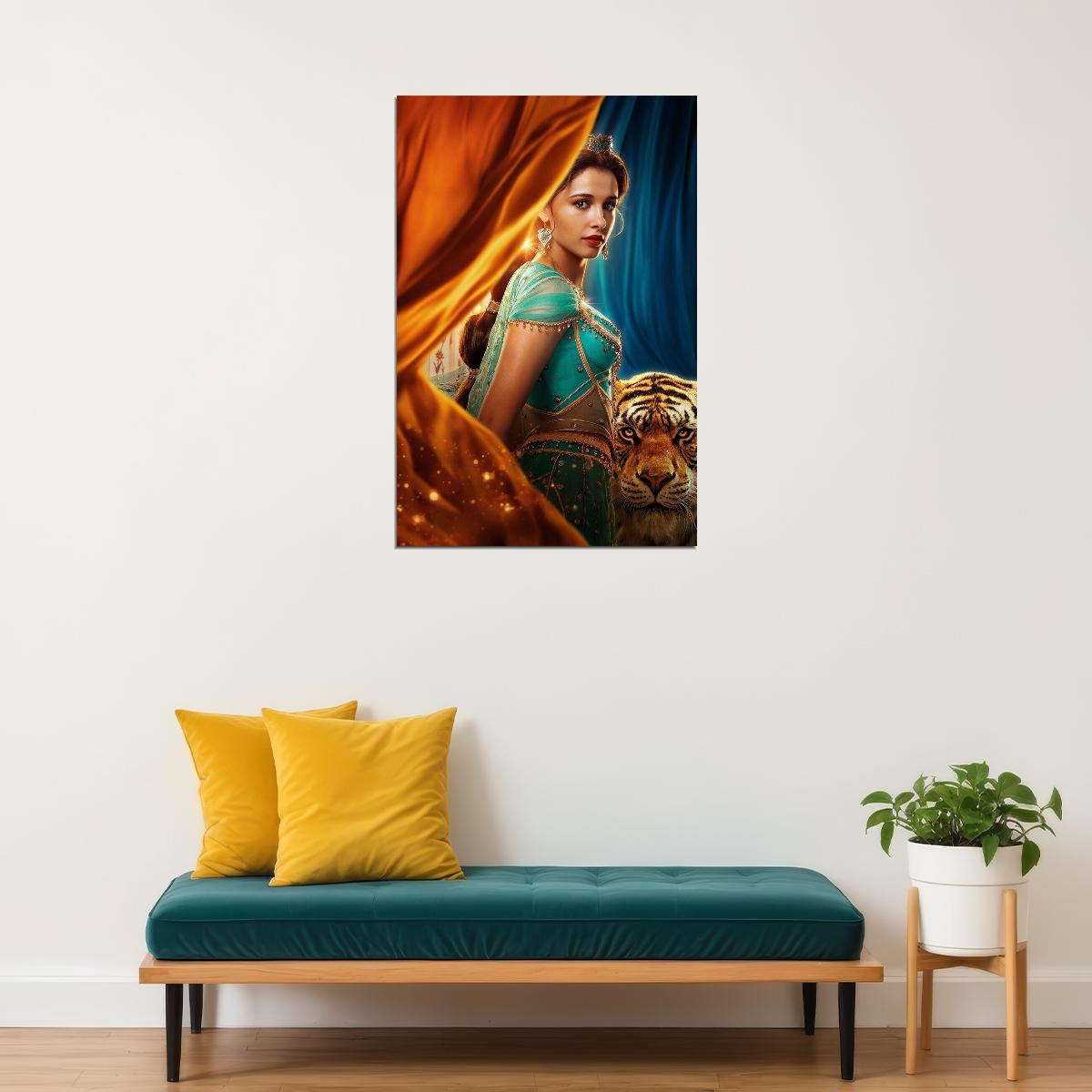 Aladdin Movie 1992 Classic Disney Poster Wall Art Print Home Wall Decor