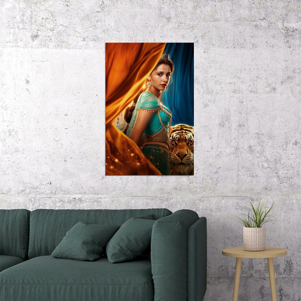 Aladdin Movie 1992 Classic Disney Poster Wall Art Print Home Wall Decor