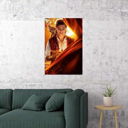 Aladdin Movie 1992 Child Romantic Poster Wall Art Print Home Wall Decor
