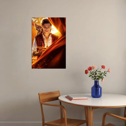 Aladdin Movie 1992 Child Romantic Poster Wall Art Print Home Wall Decor