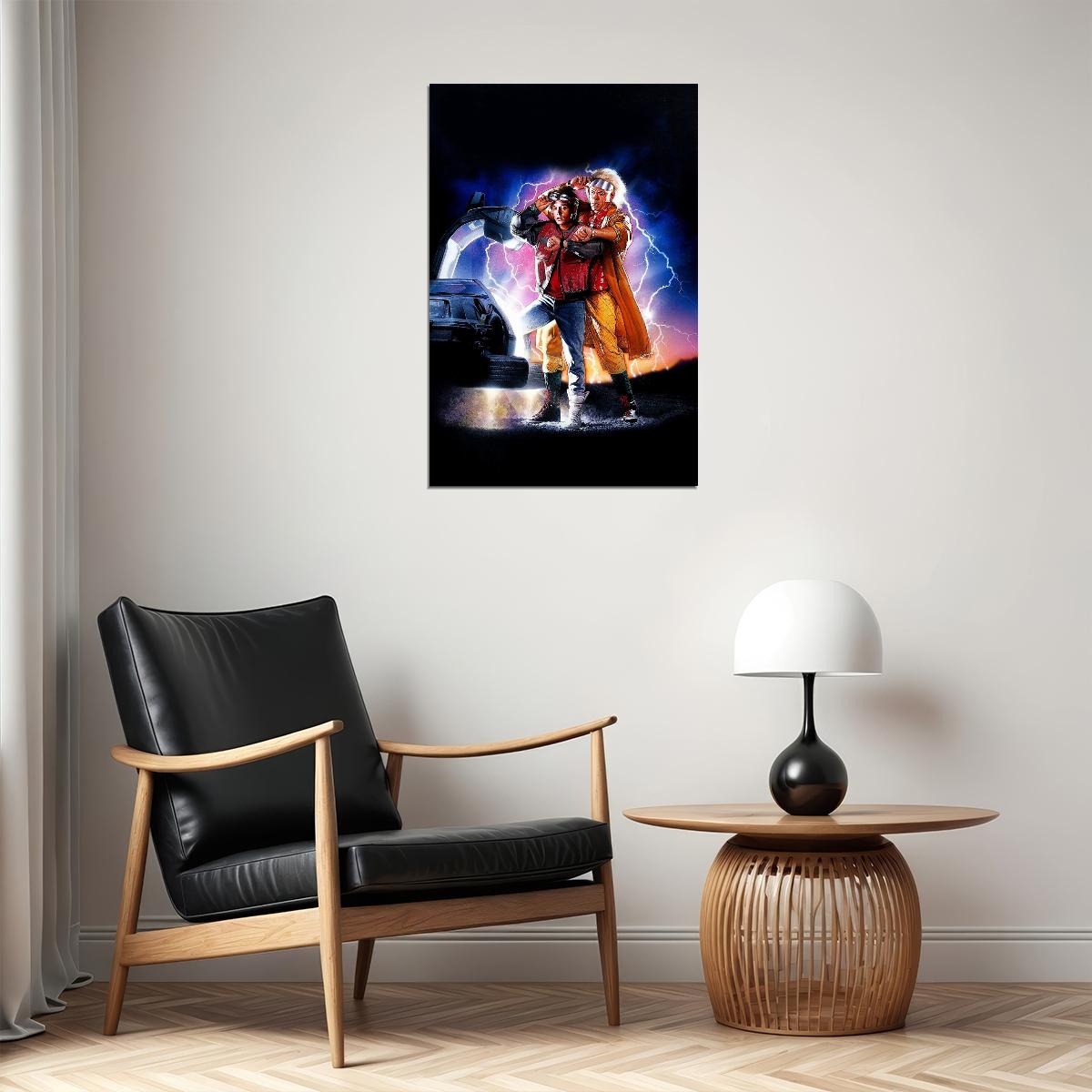 Back To The Future Part Ii Movie Steven Spielberg Poster Wall Art Print Home Wall Decor