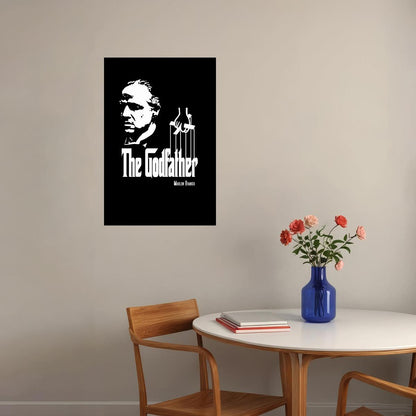 The Godfather Movie Marlon Brando Poster Wall Art Print Home Wall Decor