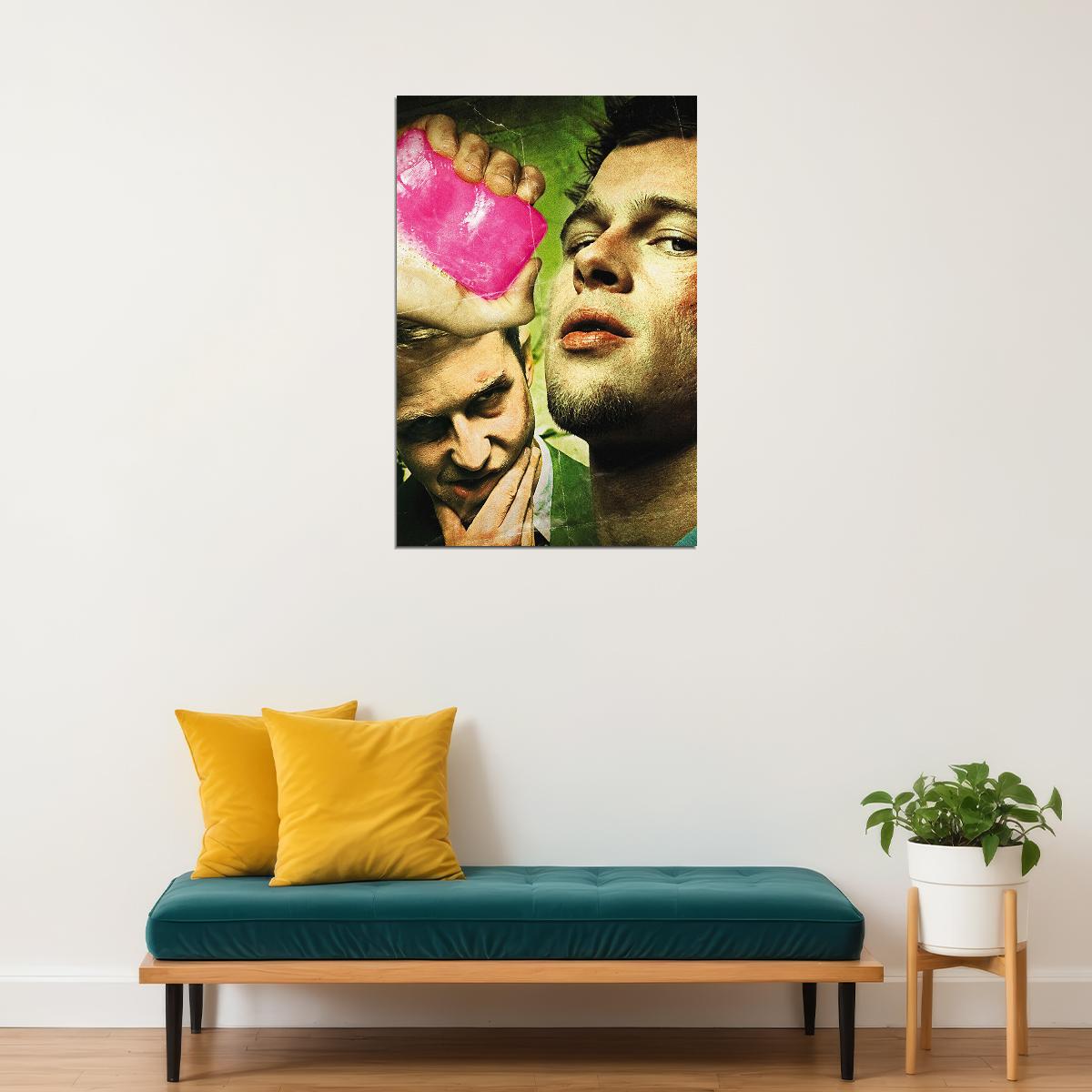 Fight Club Movie Thriller Drama Poster Wall Art Print Home Wall Decor