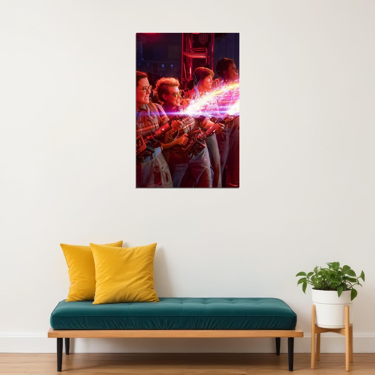 Ghostbusters Movie Comedy Fantasy Poster Wall Art Print Home Wall Decor