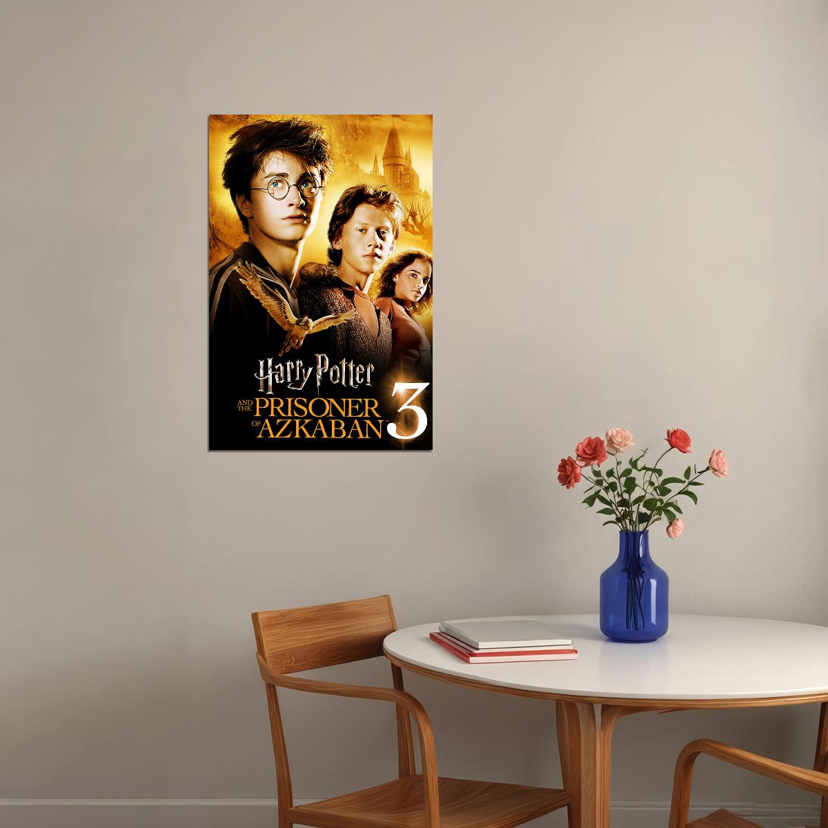 Harry And The Prisoner Of Azkaban Movie Poster Wall Art Print Home Wall Decor