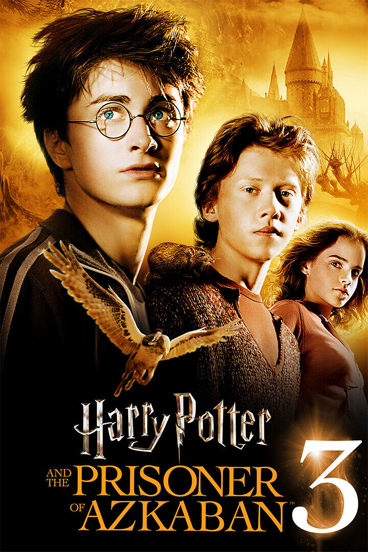 Harry And The Prisoner Of Azkaban Movie Poster Wall Art Print Home Wall Decor