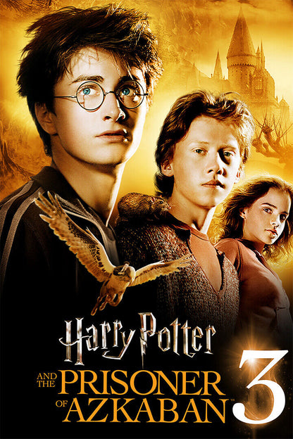 Harry And The Prisoner Of Azkaban Movie Poster Wall Art Print Home Wall Decor