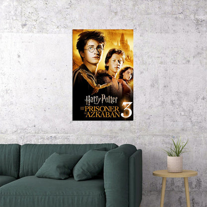 Harry And The Prisoner Of Azkaban Movie Poster Wall Art Print Home Wall Decor