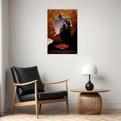 The Goonies Movie Adventure Steven Spielberg Poster Wall Art Print Home Wall Decor