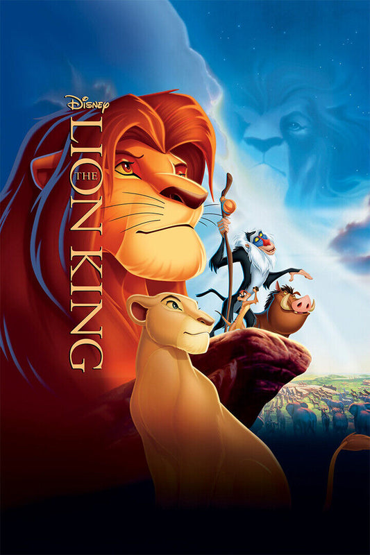 The Lion King Movie Musical Children Poster Wall Art Print Home Wall Decor