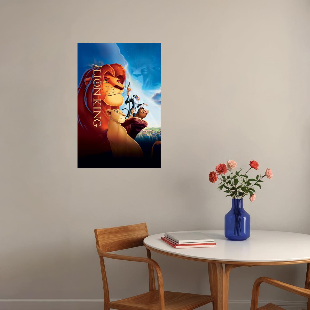 The Lion King Movie Musical Children Poster Wall Art Print Home Wall Decor
