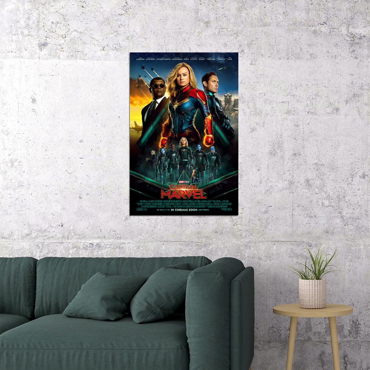 Captain Movie Action Science Fiction Poster Wall Art Print Home Wall Decor