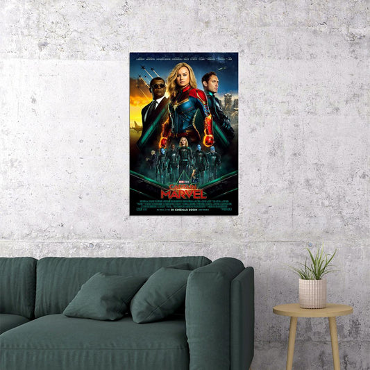 Captain Movie Action Science Fiction Poster Wall Art Print Home Wall Decor