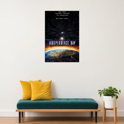 Independence Day Movie Will Smith Poster Wall Art Print Home Wall Decor