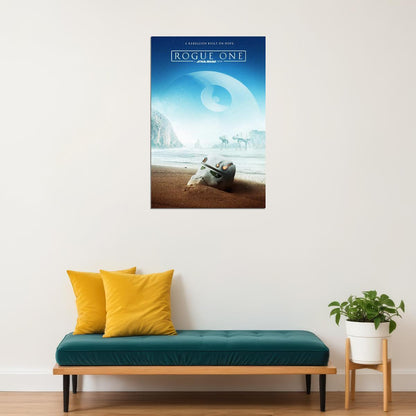 Star Wars Rogue One Movie George Lucas Poster Wall Art Print Home Wall Decor