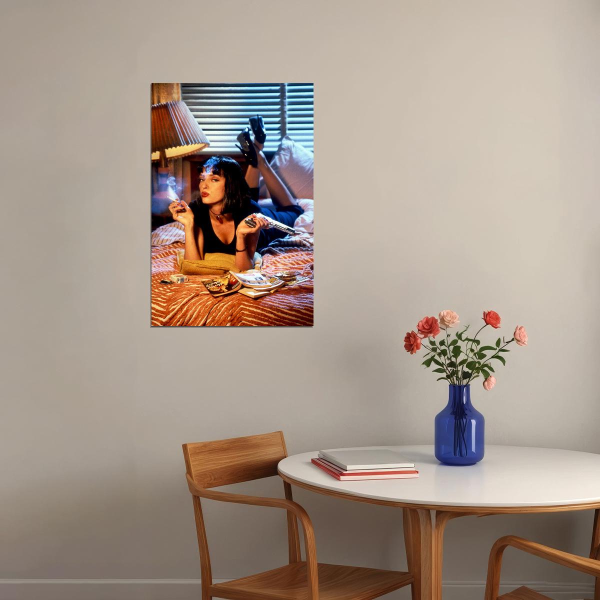 Pulp Fiction Movie Quentin Tarantino 1994 Poster Wall Art Print Home Wall Decor