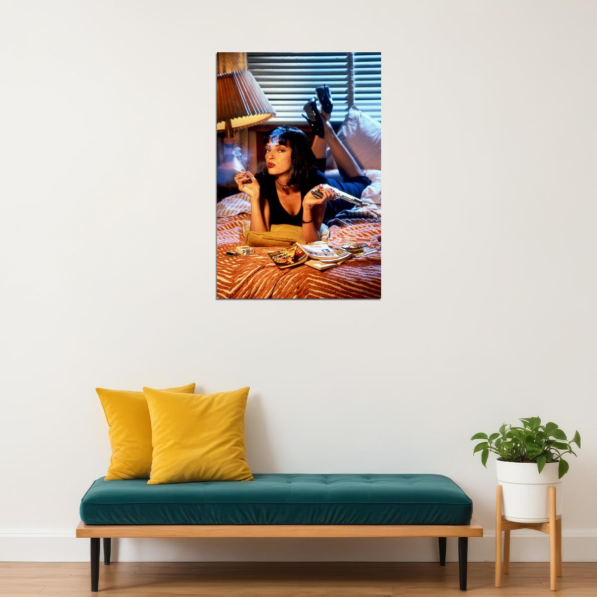 Pulp Fiction Movie Quentin Tarantino 1994 Poster Wall Art Print Home Wall Decor