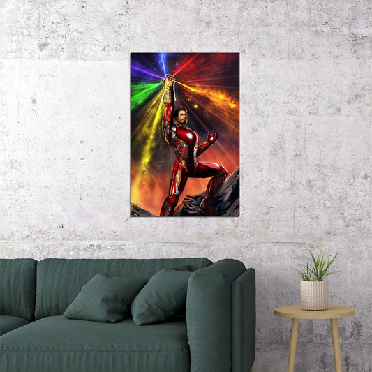 Iron Man Studios Avengers Movie Poster Wall Art Print Home Wall Decor