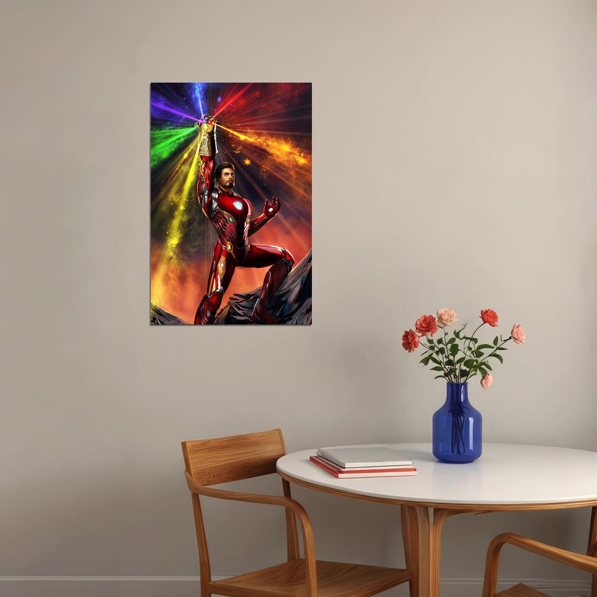 Iron Man Studios Avengers Movie Poster Wall Art Print Home Wall Decor