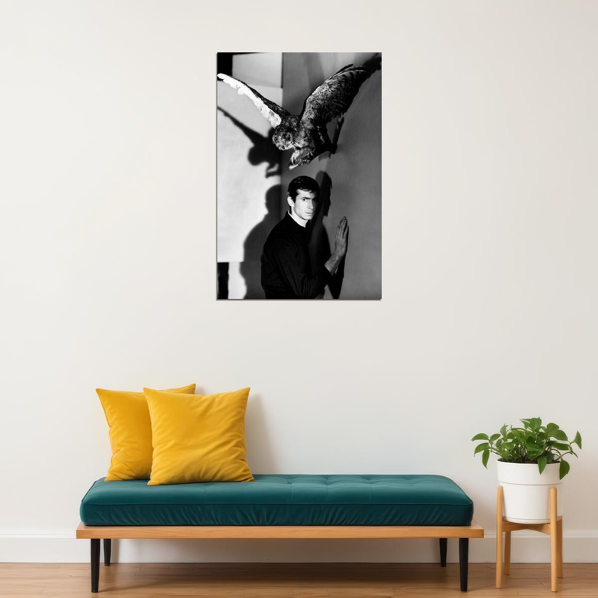Psycho Movie Horror Thriller Poster Wall Art Print Home Wall Decor