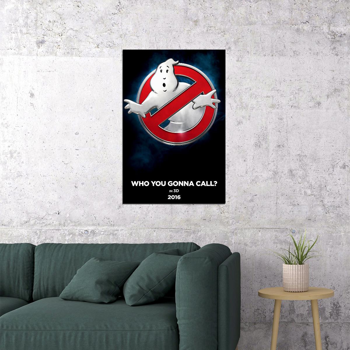 Ghostbusters Movie Comedy Poster Wall Art Print Home Wall Decor