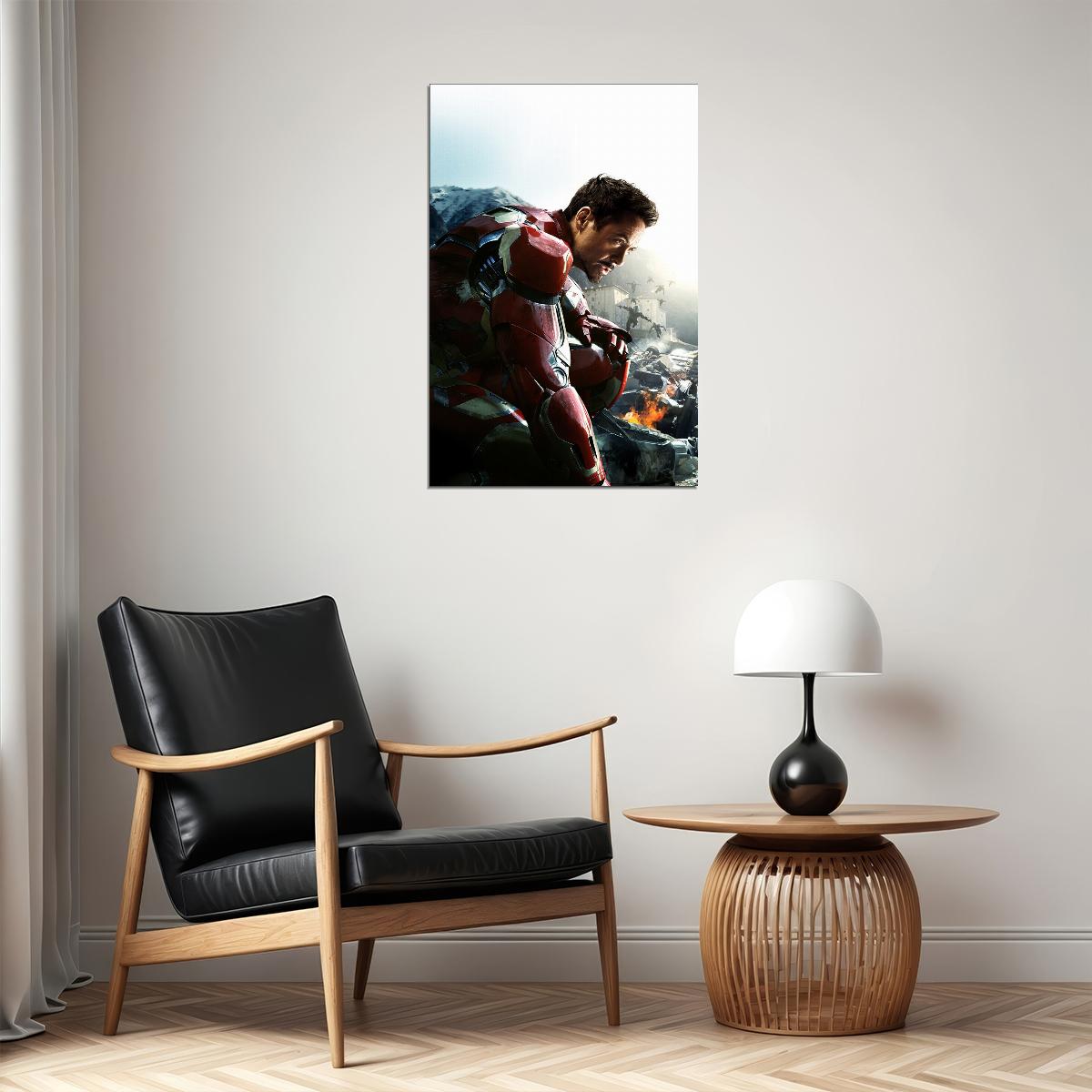 Iron Man Studios Avengers Movie Tony Stark Poster Wall Art Print Home Wall Decor