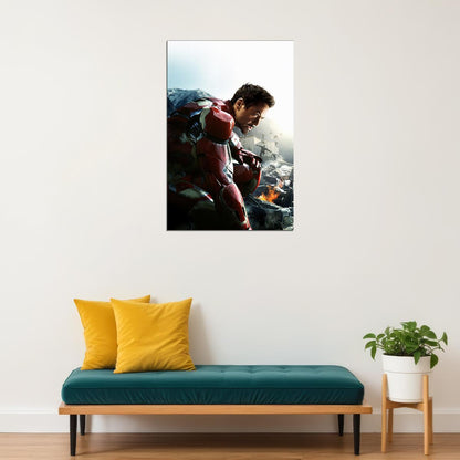 Iron Man Studios Avengers Movie Tony Stark Poster Wall Art Print Home Wall Decor