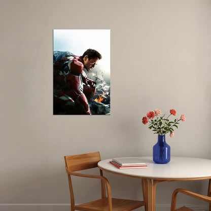 Iron Man Studios Avengers Movie Tony Stark Poster Wall Art Print Home Wall Decor