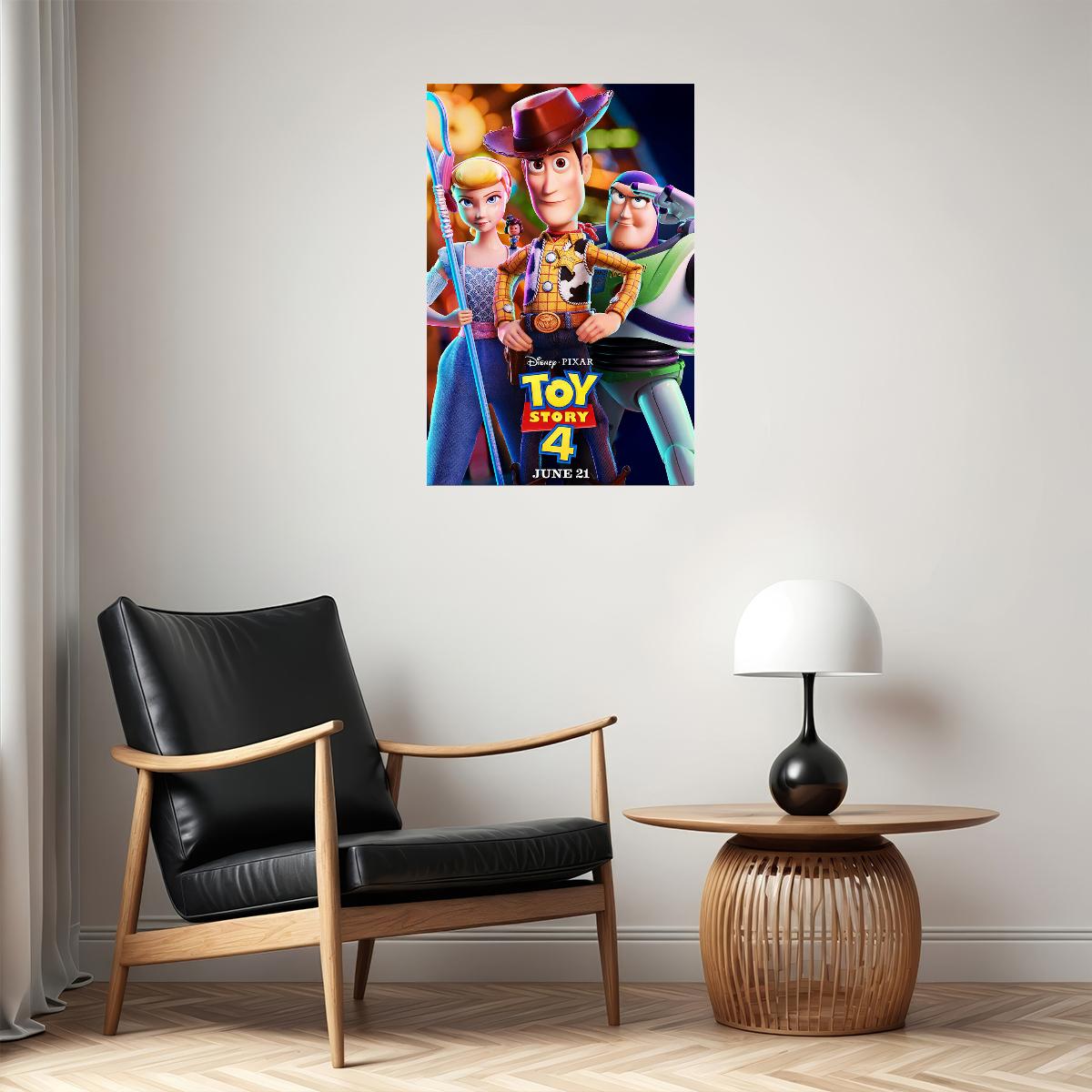 Toy Story Studios Movie Comedy Children Poster Wall Art Print Home Wall Decor