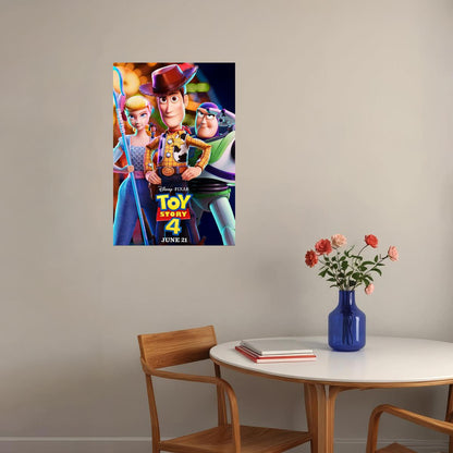 Toy Story Studios Movie Comedy Children Poster Wall Art Print Home Wall Decor