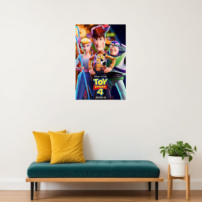 Toy Story Studios Movie Comedy Children Poster Wall Art Print Home Wall Decor