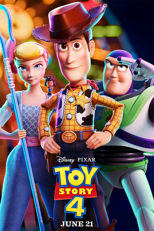 Toy Story Studios Movie Comedy Children Poster Wall Art Print Home Wall Decor