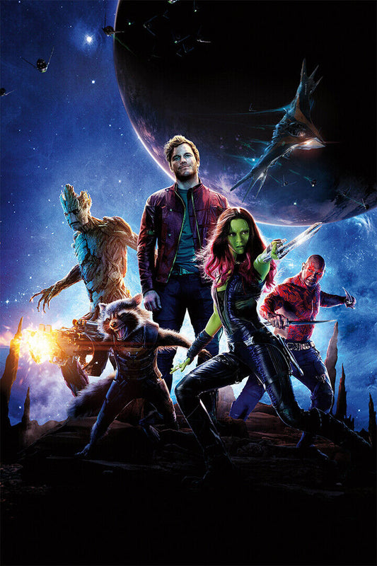 Guardians Of The Galaxy Studios Avengers Movie Poster Wall Art Print Home Wall Decor