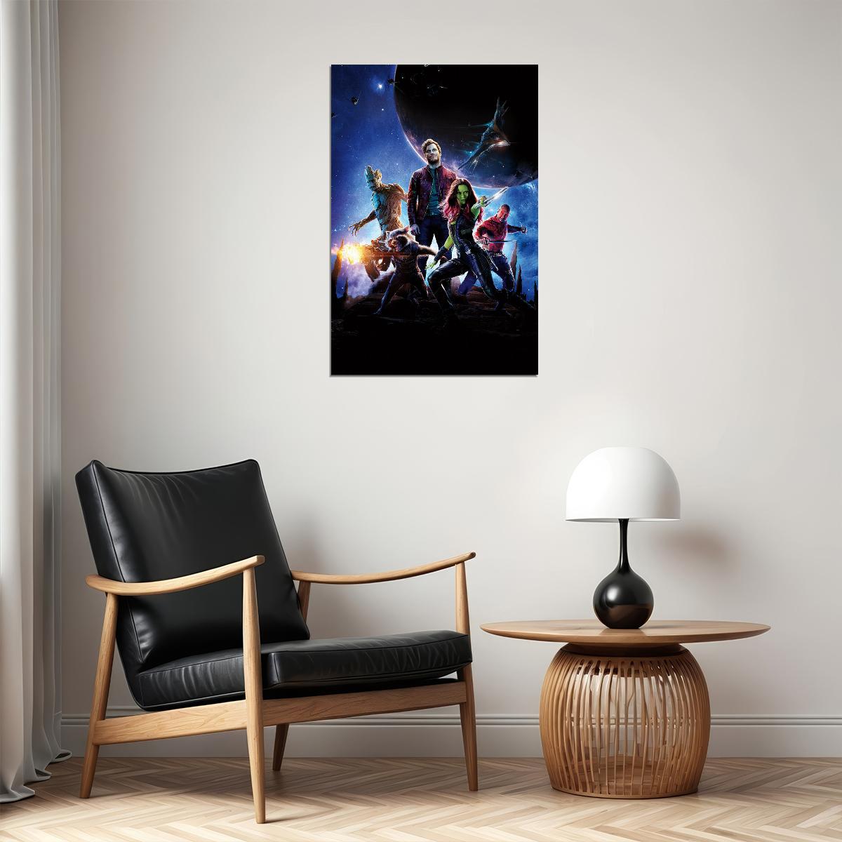 Guardians Of The Galaxy Studios Avengers Movie Poster Wall Art Print Home Wall Decor