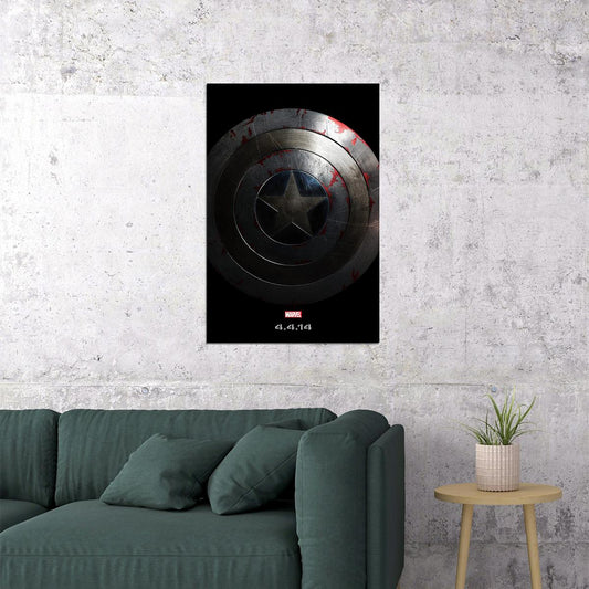 Captain America The Winter Soldier Movie Adventure Poster Wall Art Print Home Wall Decor