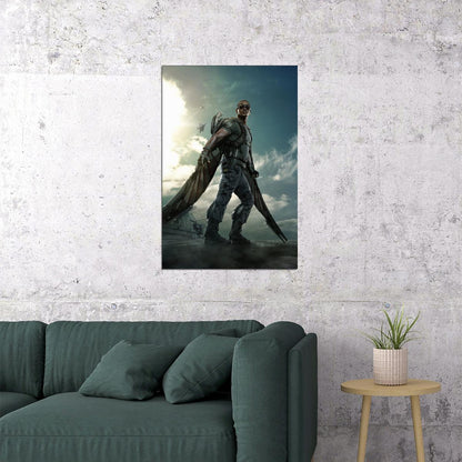 Captain America The Winter Soldier Movie Action Adventure Poster Wall Art Print Home Wall Decor