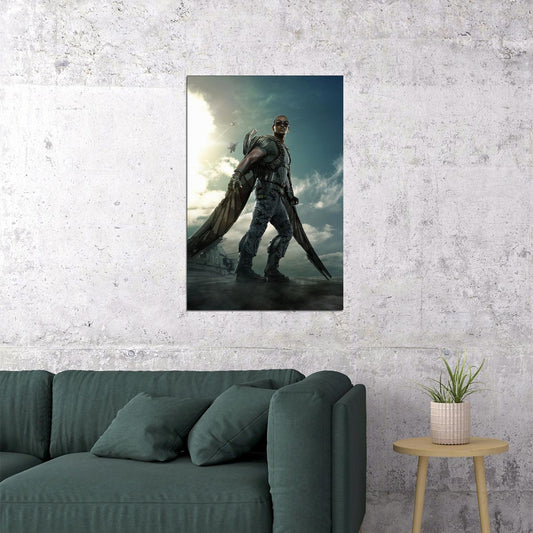 Captain America The Winter Soldier Movie Action Adventure Poster Wall Art Print Home Wall Decor