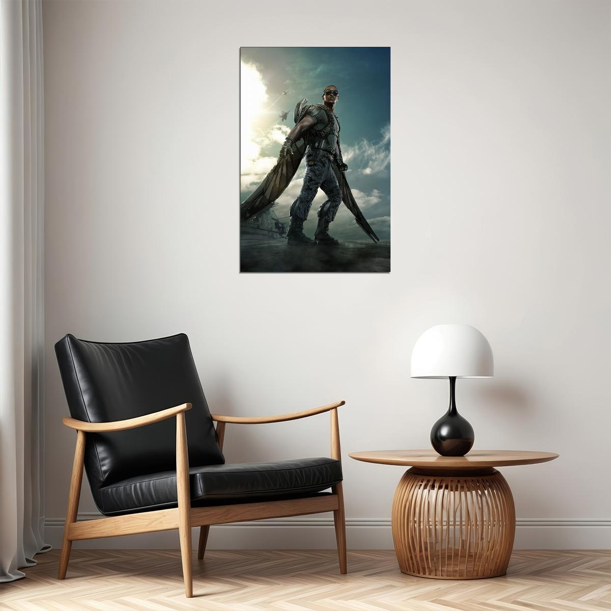 Captain America The Winter Soldier Movie Action Adventure Poster Wall Art Print Home Wall Decor