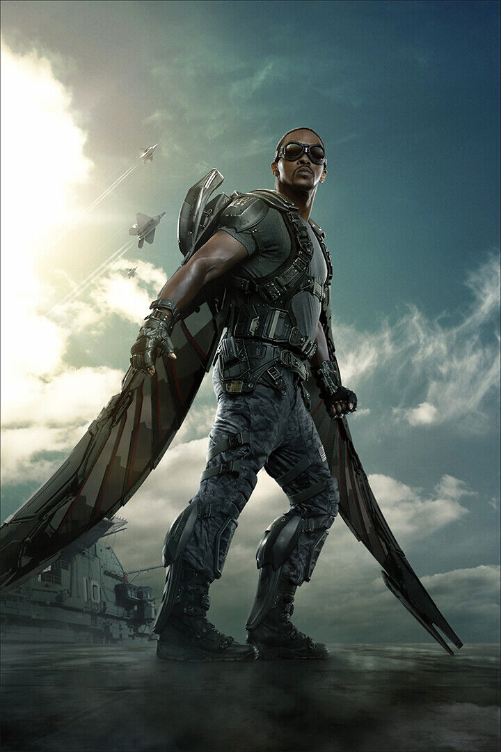 Captain America The Winter Soldier Movie Action Adventure Poster Wall Art Print Home Wall Decor