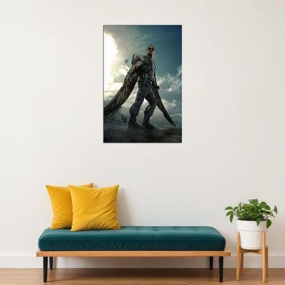 Captain America The Winter Soldier Movie Action Adventure Poster Wall Art Print Home Wall Decor